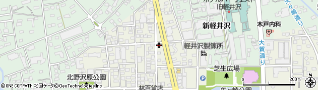 義松屋ブライダルハウス軽井沢周辺の地図