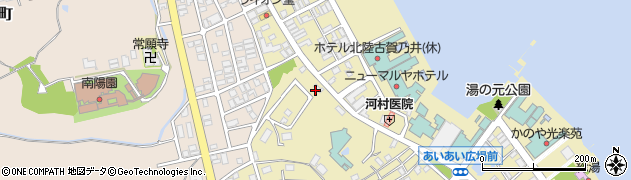 石川県加賀市片山津温泉（堂後）周辺の地図