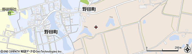 石川県加賀市潮津町（つ）周辺の地図