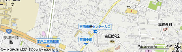 茨城県水戸市元吉田町1413周辺の地図