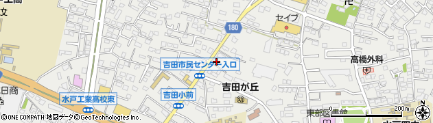 茨城県水戸市元吉田町1552周辺の地図