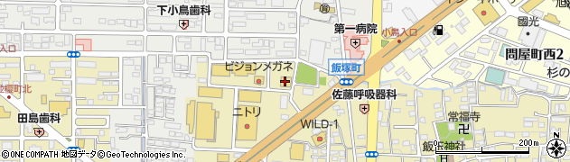 オートウェイ高崎店周辺の地図