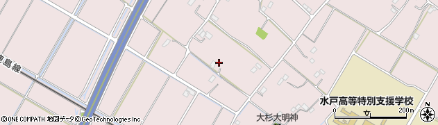 茨城県水戸市下大野町2957周辺の地図