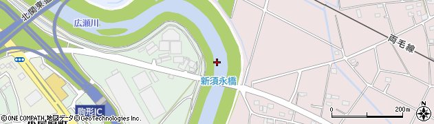新須永橋周辺の地図