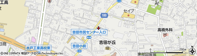 茨城県水戸市元吉田町1553周辺の地図