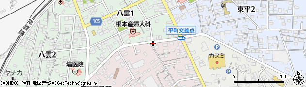 岡田牛乳店周辺の地図