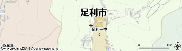 栃木県足利市西宮町3309-1周辺の地図