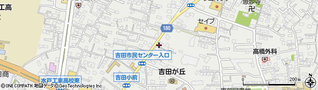 茨城県水戸市元吉田町1554周辺の地図