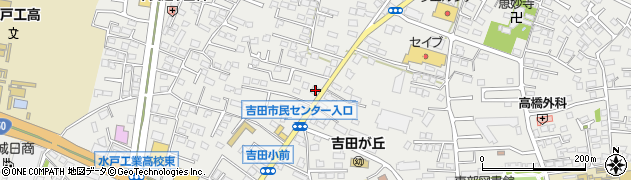 茨城県水戸市元吉田町1405周辺の地図