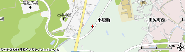 石川県加賀市小塩町（い）周辺の地図