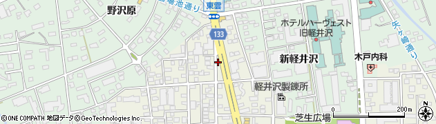 株式会社サイサン軽井沢営業所周辺の地図