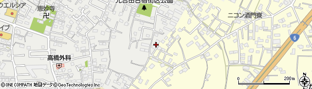 茨城県水戸市元吉田町2064周辺の地図