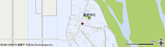 栃木県小山市延島新田571周辺の地図