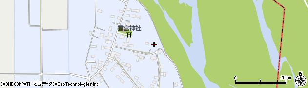 栃木県小山市延島新田576周辺の地図