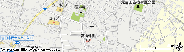 茨城県水戸市元吉田町1992周辺の地図