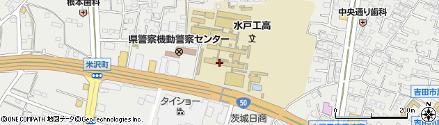 茨城県水戸市元吉田町1101周辺の地図