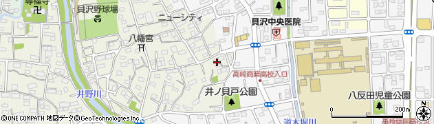 群馬県高崎市貝沢町2105-2周辺の地図