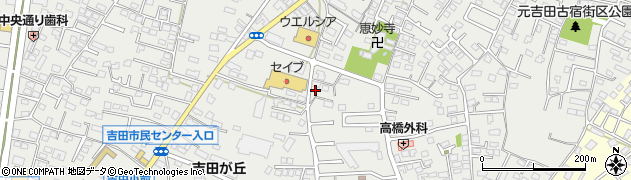 茨城県水戸市元吉田町1726周辺の地図