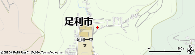 栃木県足利市西宮町3837周辺の地図