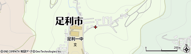 栃木県足利市西宮町3866周辺の地図
