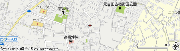 茨城県水戸市元吉田町2078周辺の地図