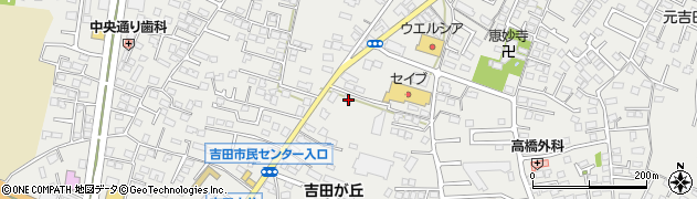 茨城県水戸市元吉田町1560周辺の地図