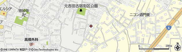 茨城県水戸市元吉田町2065周辺の地図