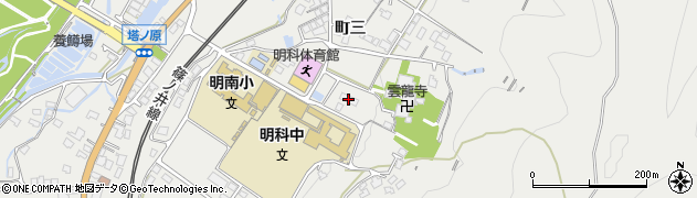 教職員中川手住宅周辺の地図