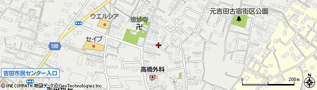 茨城県水戸市元吉田町1995周辺の地図