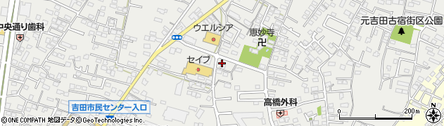 茨城県水戸市元吉田町1696周辺の地図