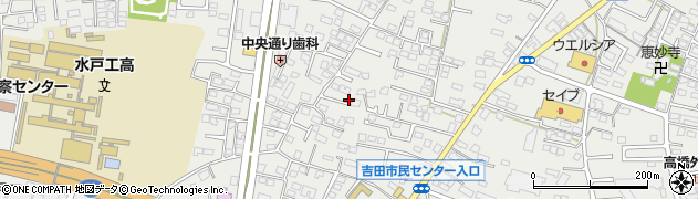 茨城県水戸市元吉田町1336周辺の地図