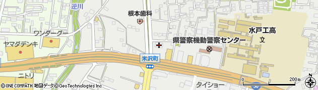 茨城県水戸市元吉田町1013周辺の地図