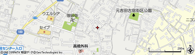 茨城県水戸市元吉田町2080周辺の地図