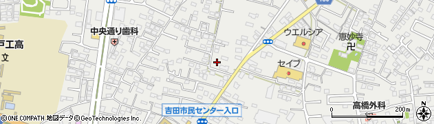 茨城県水戸市元吉田町1396周辺の地図