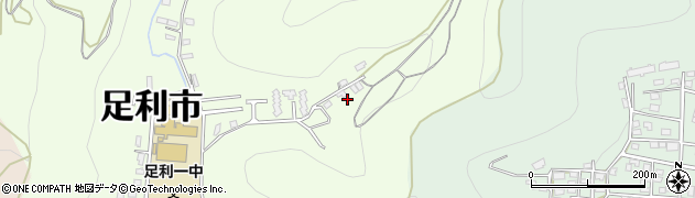 栃木県足利市西宮町3843周辺の地図