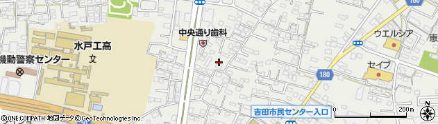 茨城県水戸市元吉田町1248周辺の地図