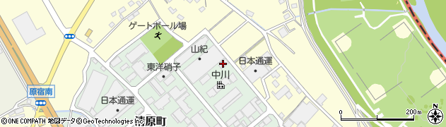 株式会社カワムラ　流通センター周辺の地図
