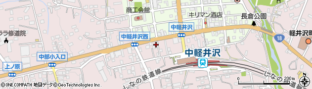 公文式中軽井沢教室周辺の地図