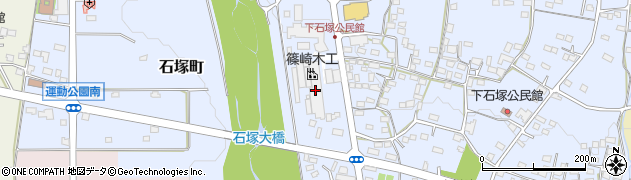 篠崎木工株式会社　石塚工場周辺の地図