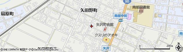 石川県小松市矢田野町（ル）周辺の地図