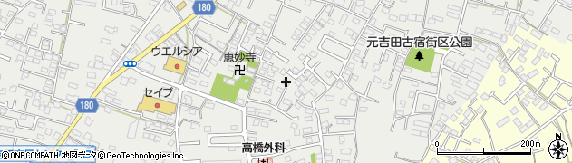 茨城県水戸市元吉田町1998周辺の地図