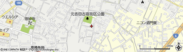 茨城県水戸市元吉田町2067周辺の地図
