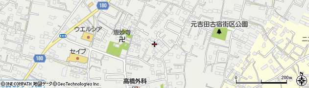 茨城県水戸市元吉田町1999周辺の地図