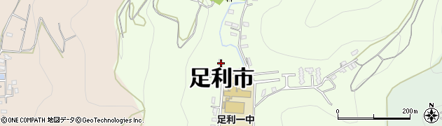 栃木県足利市西宮町3802周辺の地図