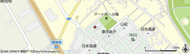 東洋硝子株式会社　本社周辺の地図