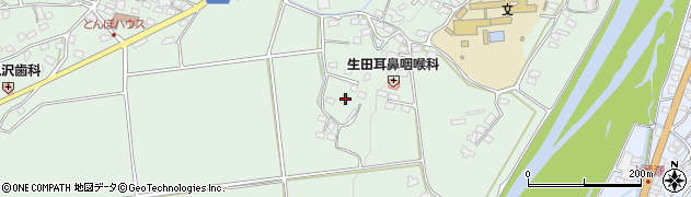 長野県上田市生田飯沼3832周辺の地図