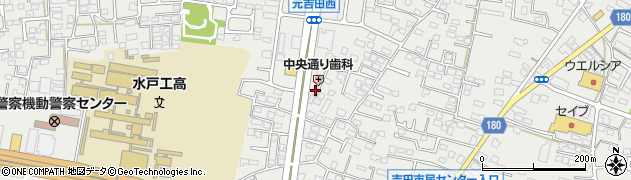 茨城県水戸市元吉田町1234周辺の地図