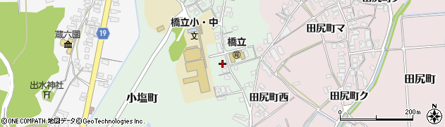 石川県加賀市小塩町（ろ）周辺の地図