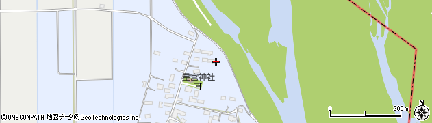 栃木県小山市延島新田556周辺の地図