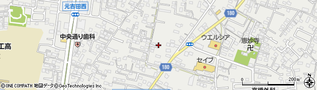茨城県水戸市元吉田町1394周辺の地図